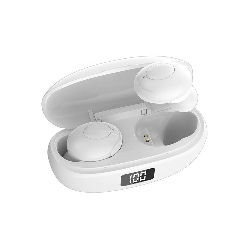 Fones de Ouvido Bluetooth 5.0 Intra-Auriculares Sem Fio