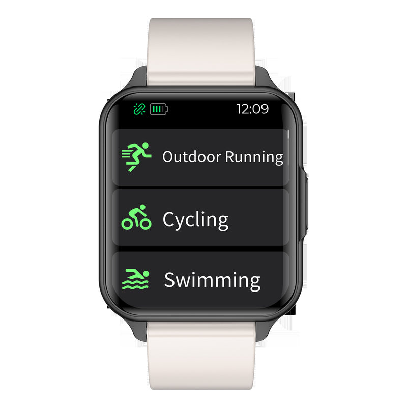 Smartwatch AquaHealth Pulse Watch com Temperatura Corporal e Frequência Cardíaca