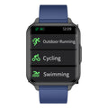 Smartwatch AquaHealth Pulse Watch com Temperatura Corporal e Frequência Cardíaca