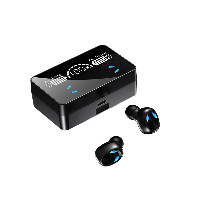 Fone de Ouvido Bluetooth com Display Digital: Tecnologia e Estilo