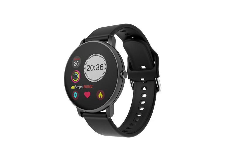Relógio inteligente com Bluetooth, Contador de Passos e Medidor de Frequência Cardíaca
