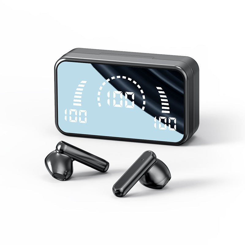 Fone de Ouvido Bluetooth com Display Digital: Tecnologia e Estilo