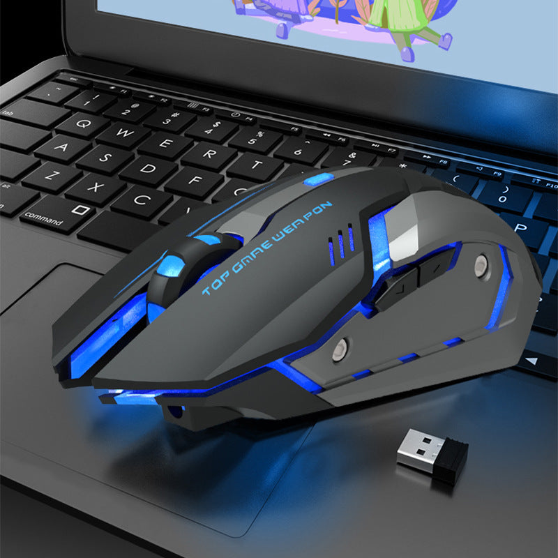 Mouse Gamer com Carregamento sem Fio