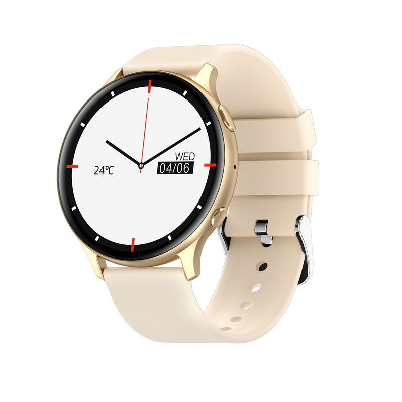 Smartwatch Bluetooth com Chamadas, Frequência Cardíaca, Temperatura Corporal e Assistente de Voz